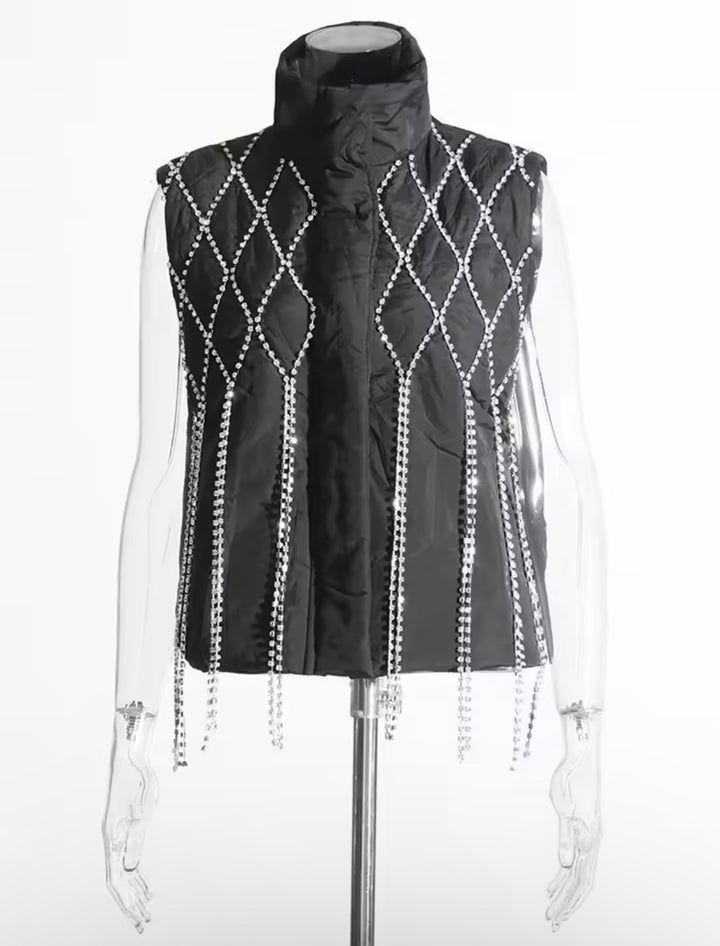 Diamonds Tassel Vest