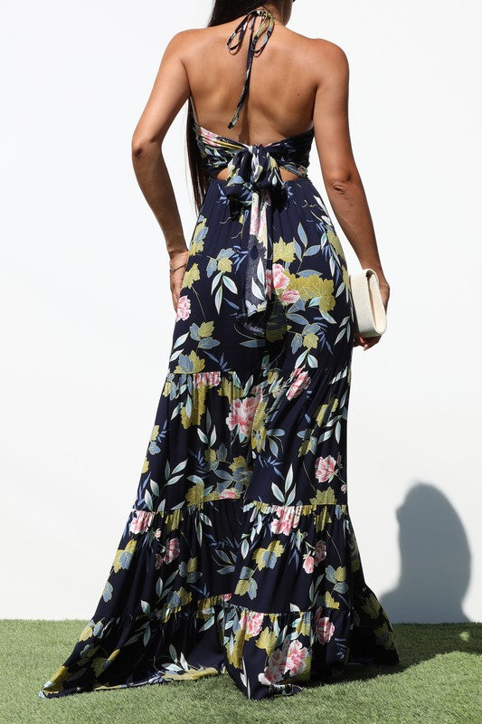 Spring Dream Floral Maxi Dress