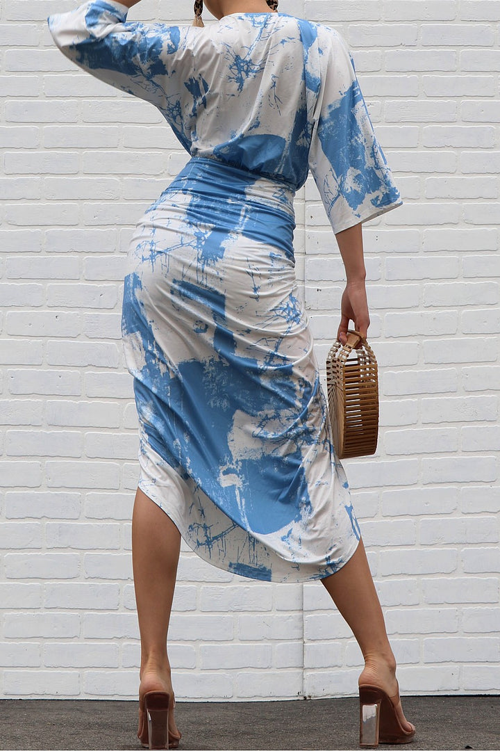 The Cloud Ruched BodyCon Dress