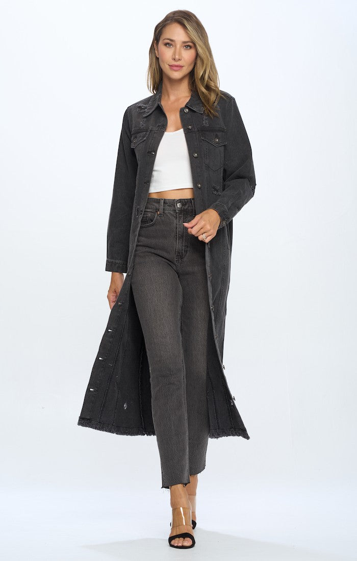 Long Denim Jacket