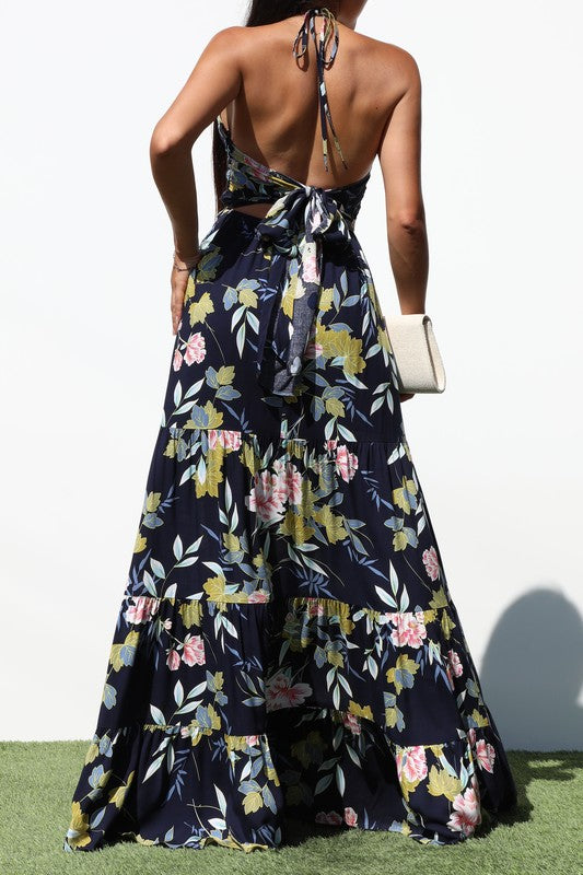 Spring Dream Floral Maxi Dress