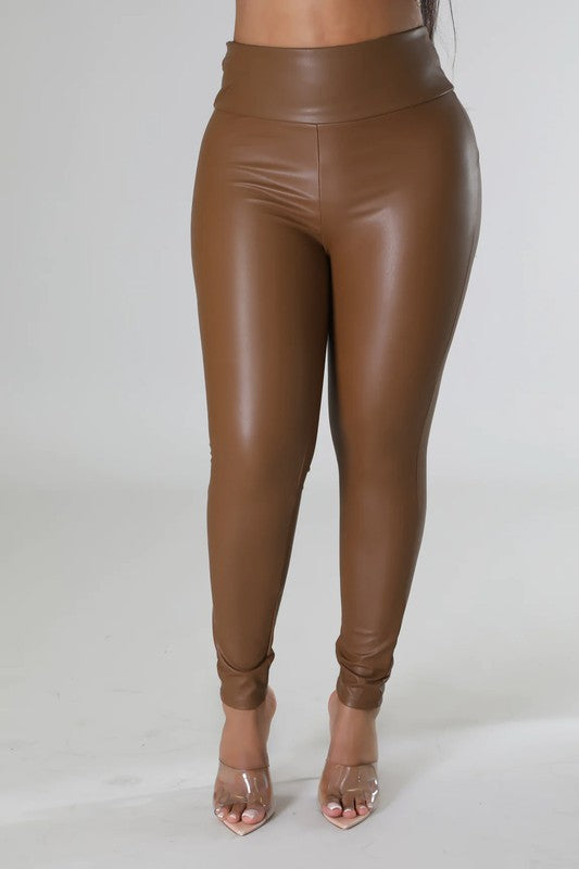 Faux Leather Leggings