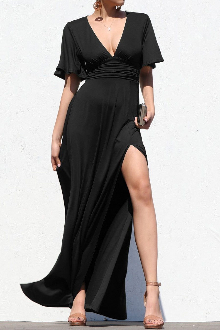 Everly Maxi Dress with Slit