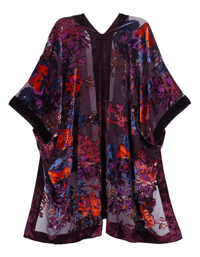 Velvet Bloom Kimono