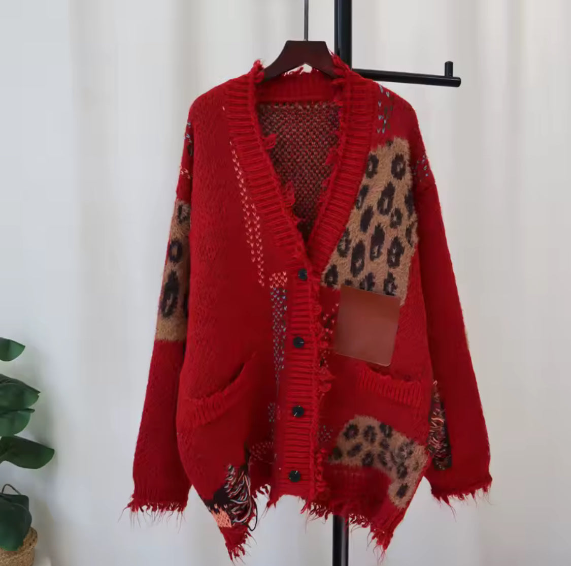 Chic Wild Knit Cardigan