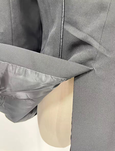 The Power Ruffle Blazer