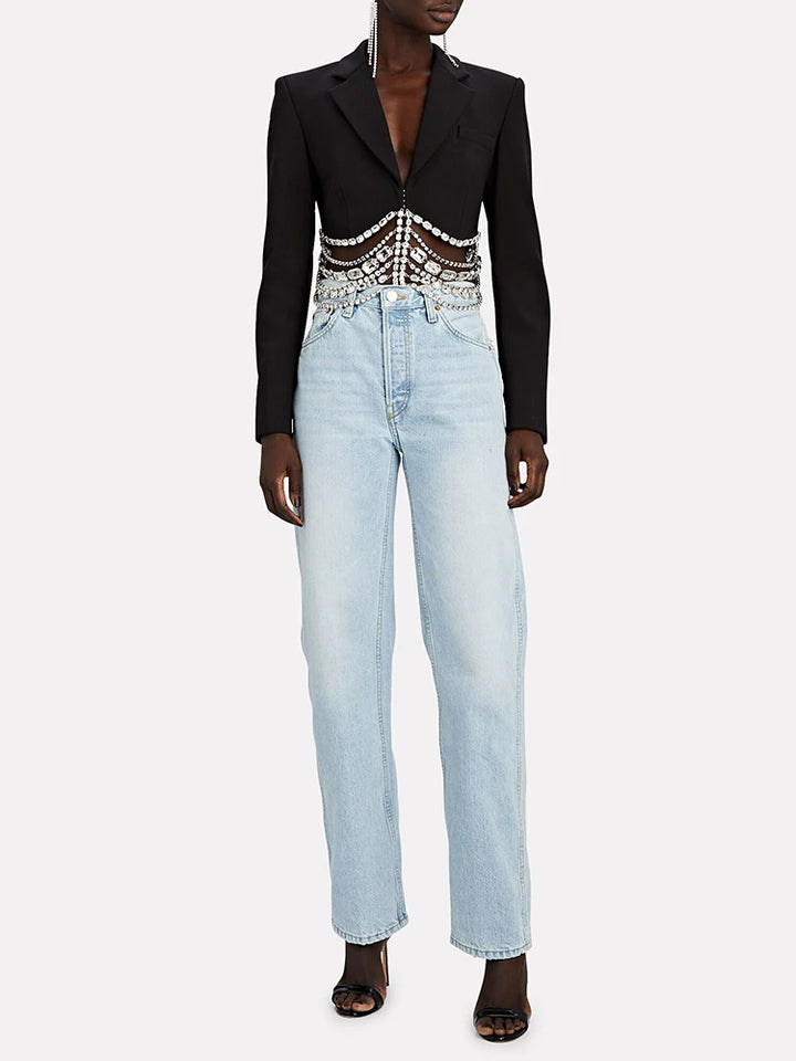 Diamonds Chain Blazer