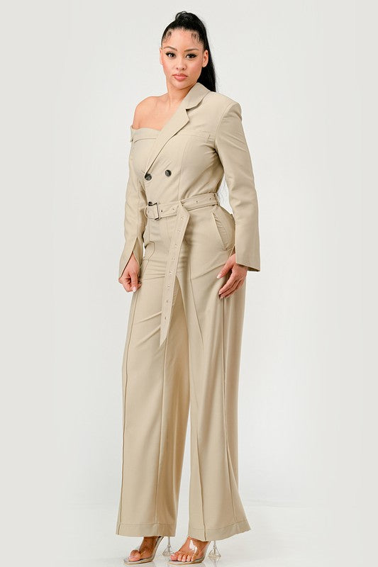 Forever Mine Trench Jumpsuit