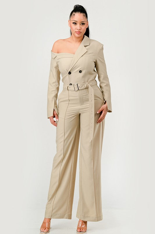 Forever Mine Trench Jumpsuit