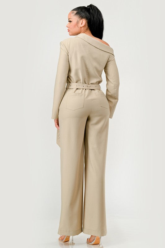 Forever Mine Trench Jumpsuit