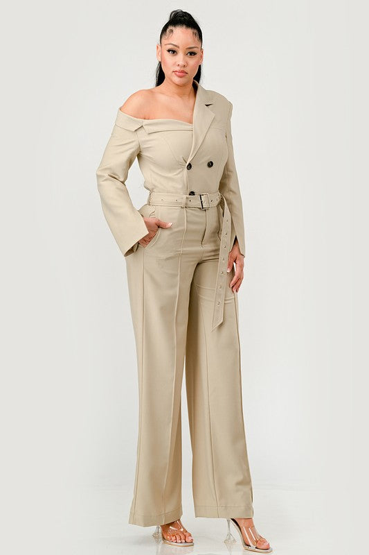 Forever Mine Trench Jumpsuit
