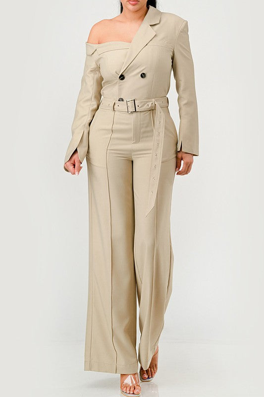 Forever Mine Trench Jumpsuit