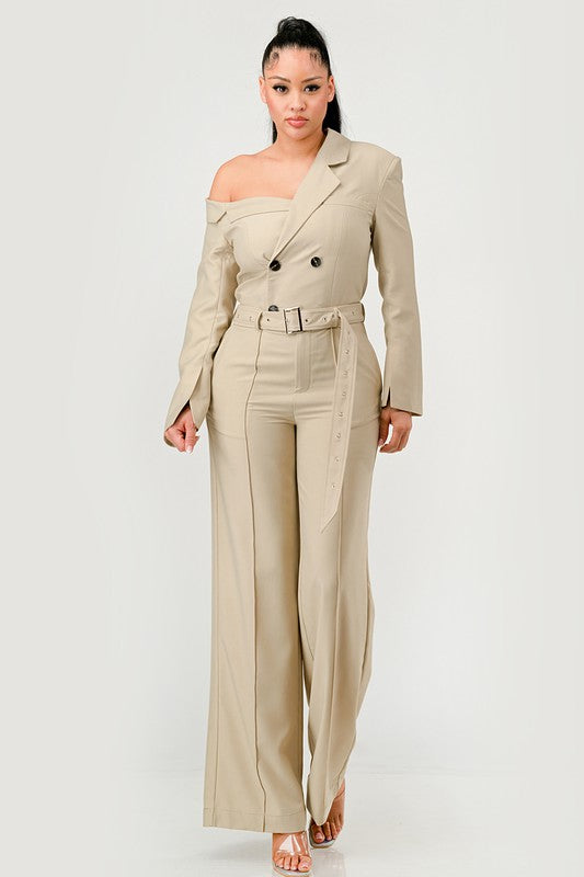 Forever Mine Trench Jumpsuit