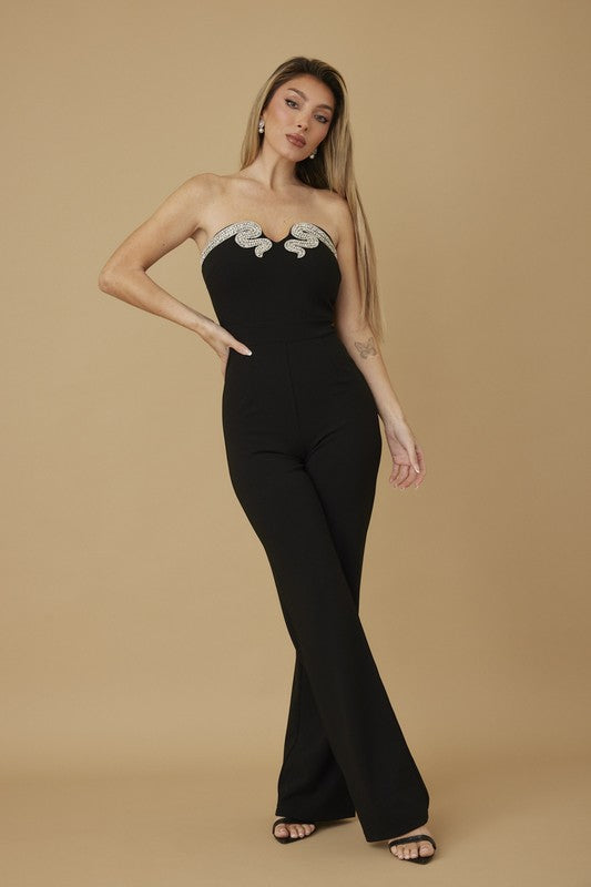 Kaya Strapless Jumpsuit