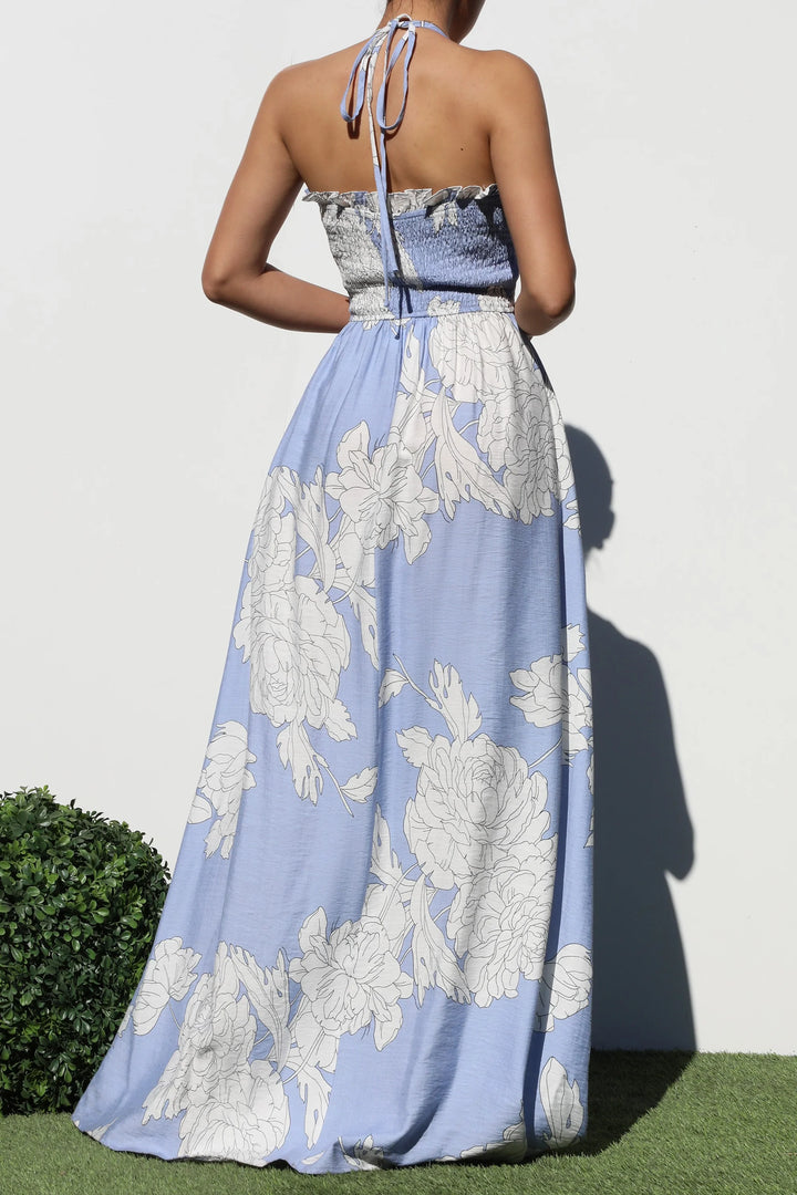 Lilies Floral Maxi Dress