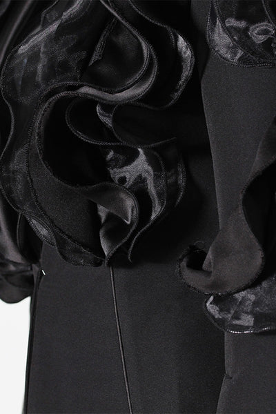 The Power Ruffle Blazer