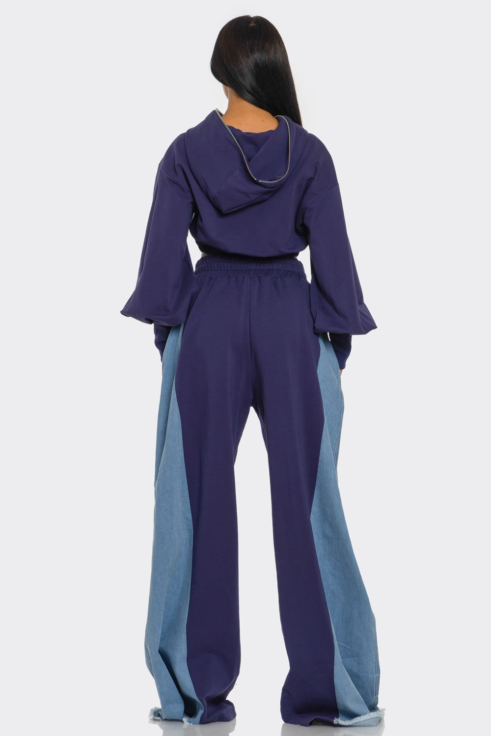 Dolce Two Tone Denim Utility Set