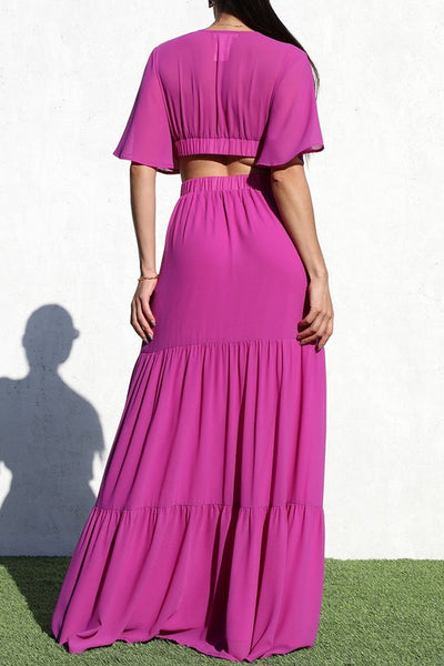 The Emerald Essence Maxi Dress