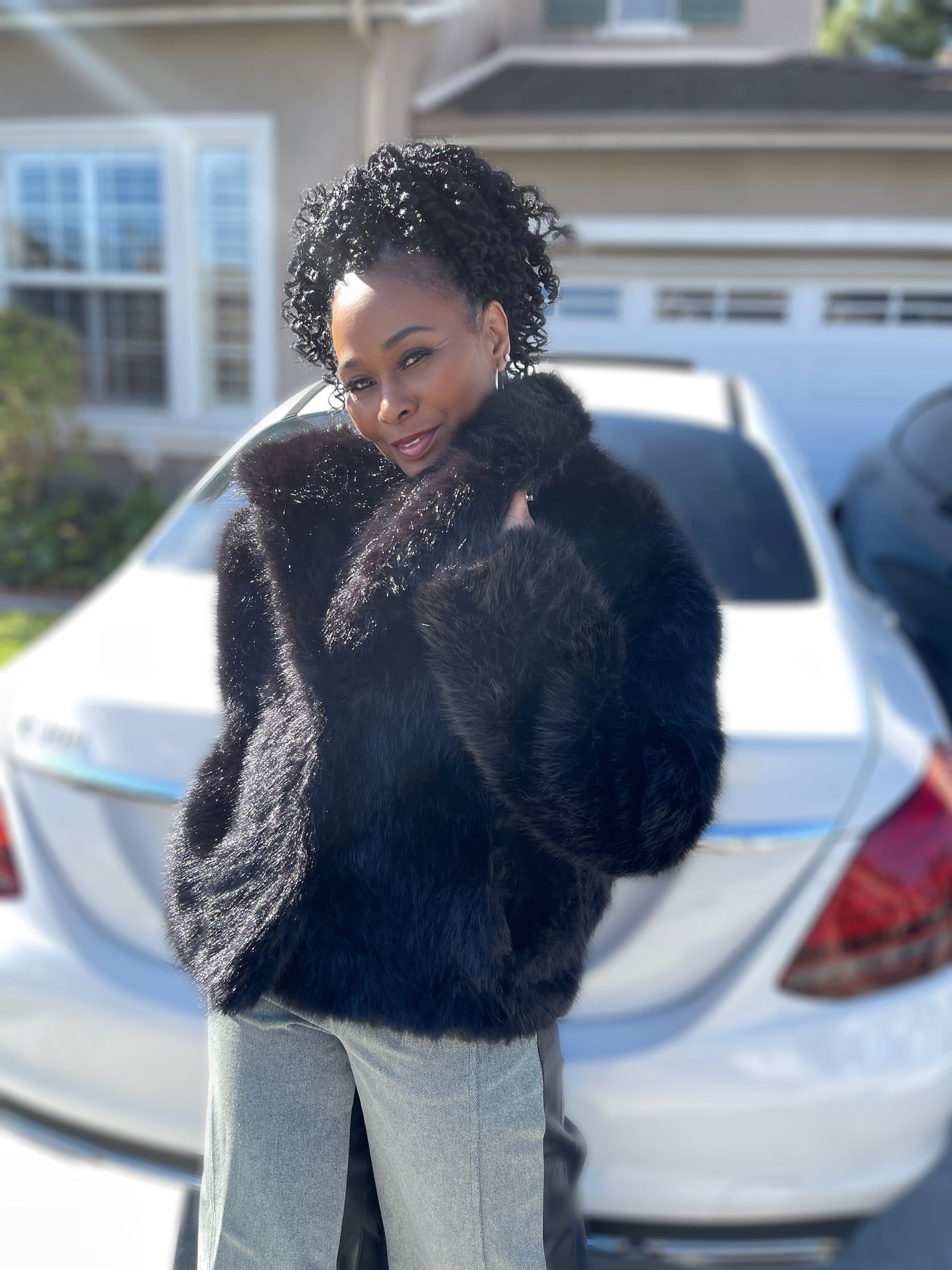 Athena Faux Fur Jacket