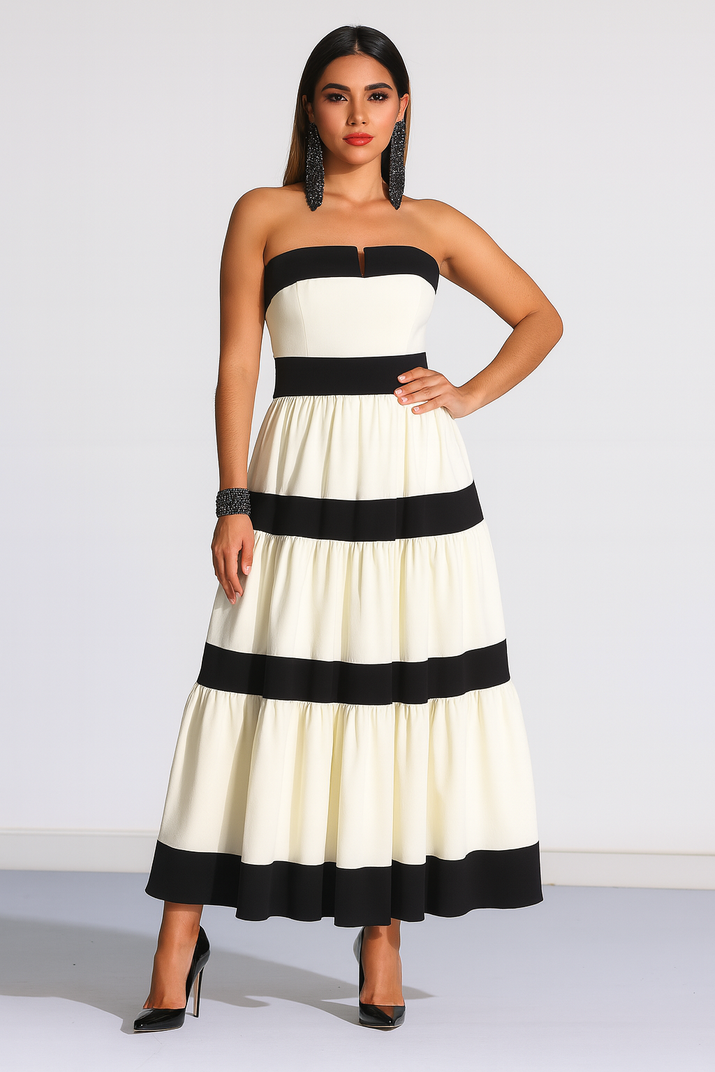 The Bow Belle Maxi Dress
