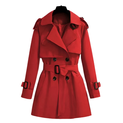 Women's short trench coat