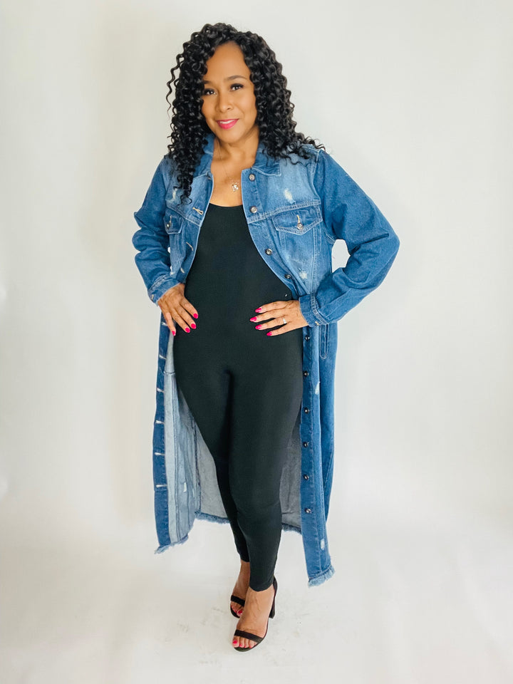 Long Denim Jacket