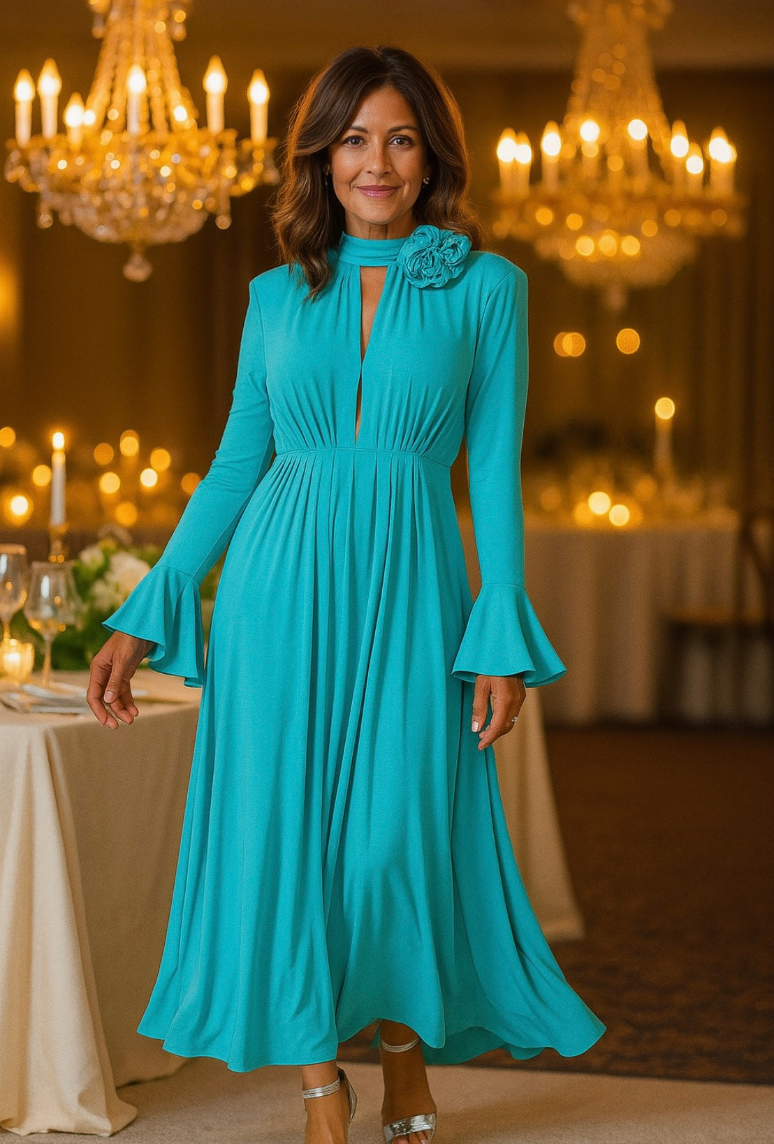 Blue Orchid Gown