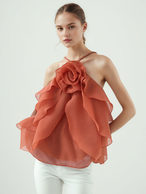 Sunset Bloom Top
