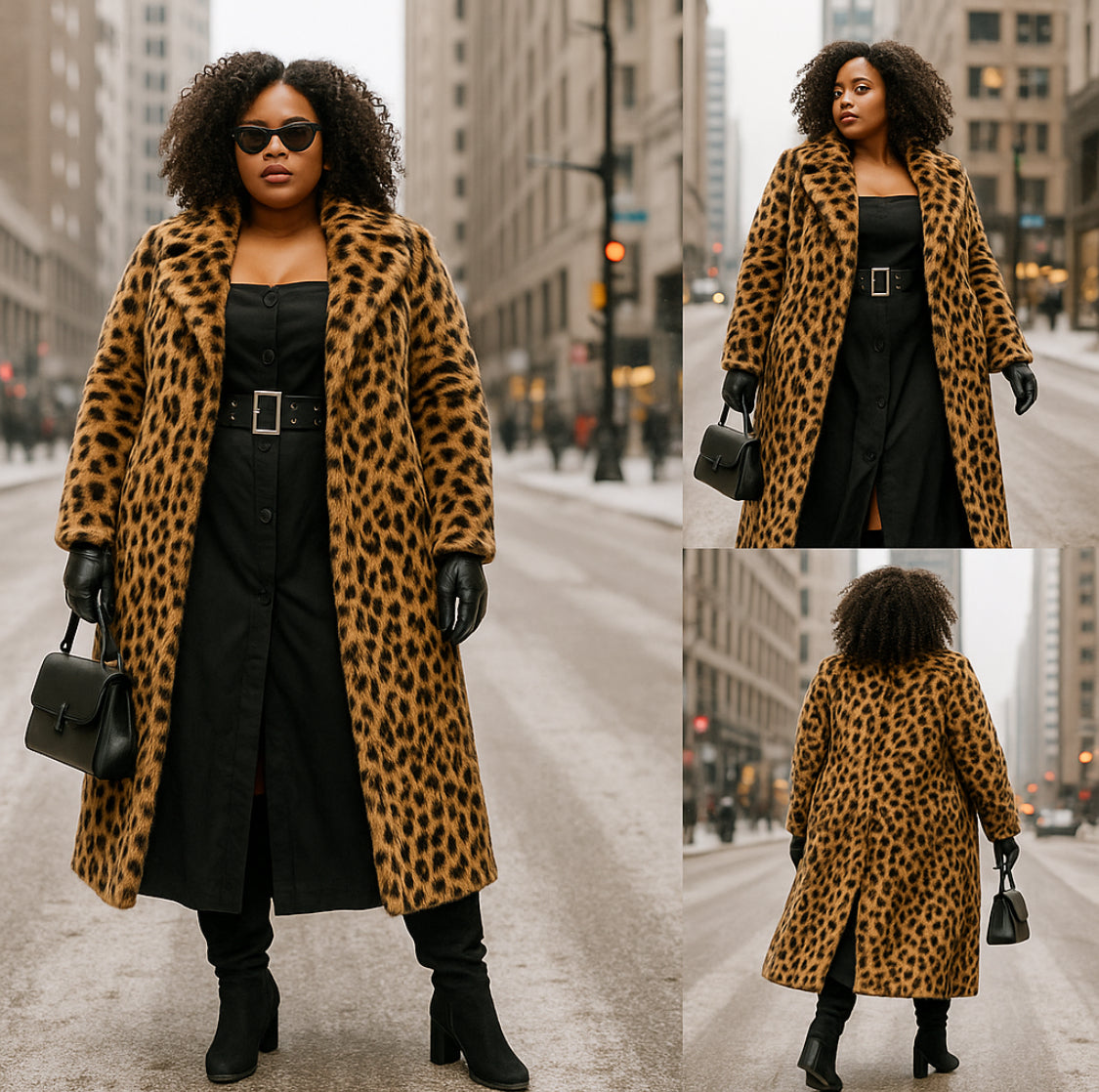 Leopard Luxe Winter Coat