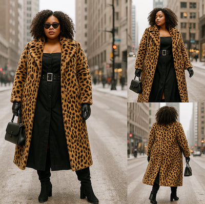 Leopard Luxe Winter Coat