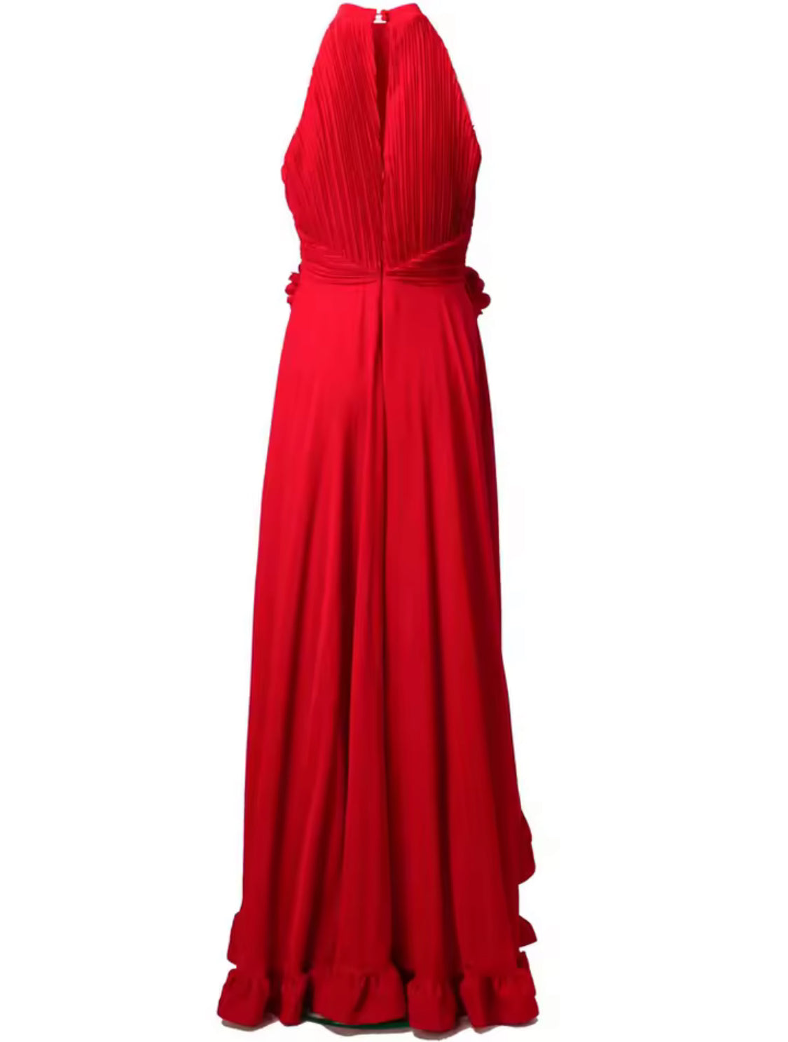 Midnight Bloom High-Low Gown