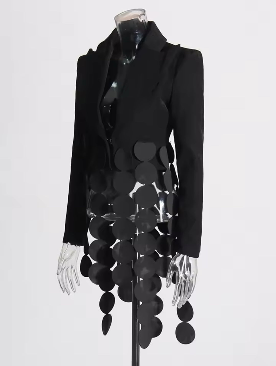 Noami Deep V Short Blazer