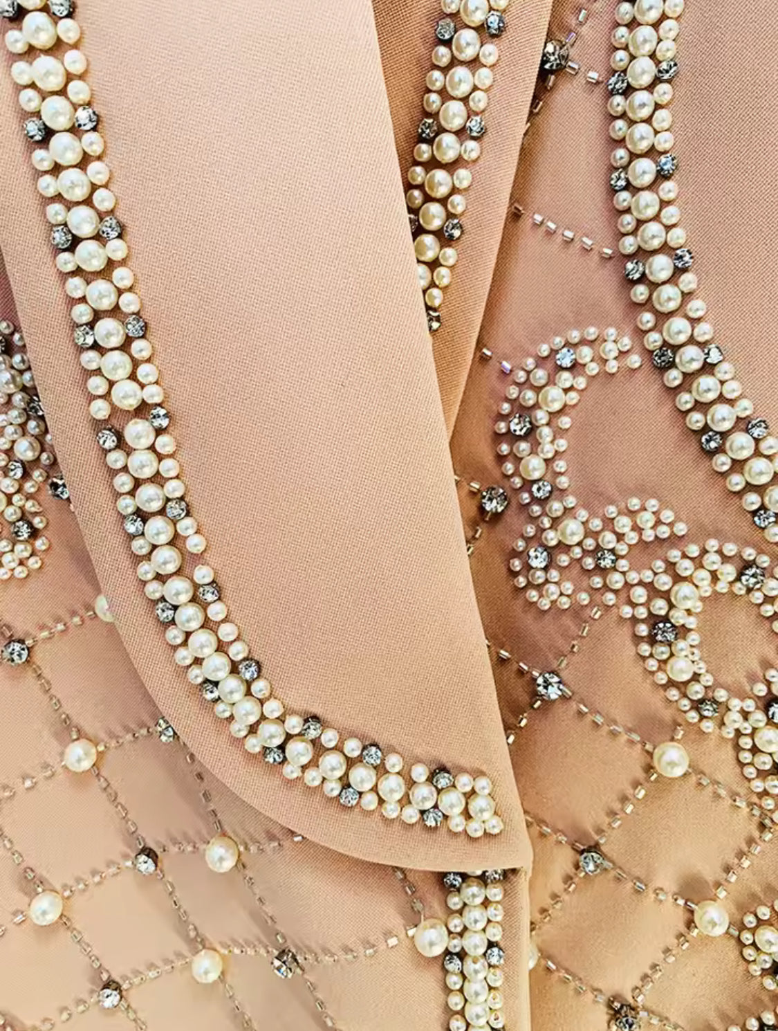 Embellished Blazer Dress