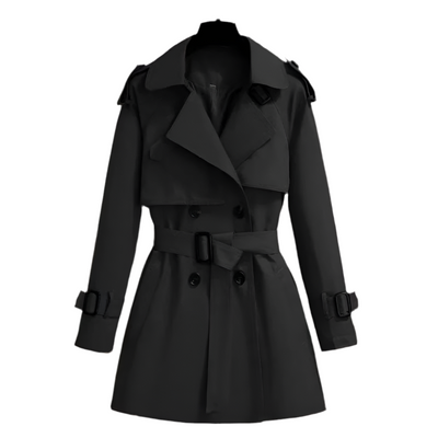 Women's short trench coat