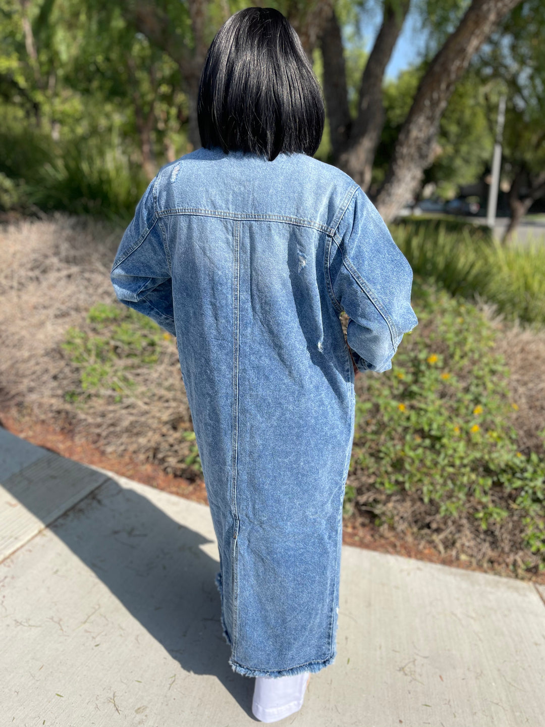 Long Denim Jacket
