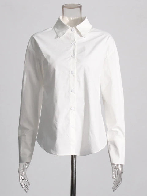 Backless Bow Blouse