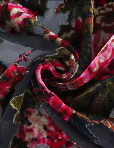 Velvet Bloom Kimono