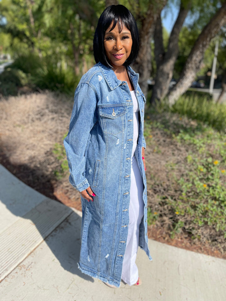 Long Denim Jacket