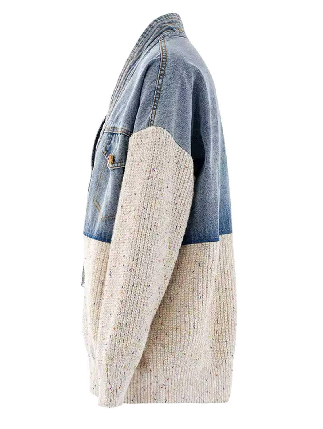 Ashanti Denim Knit Cardigan