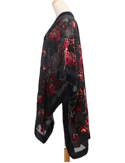 Velvet Bloom Kimono