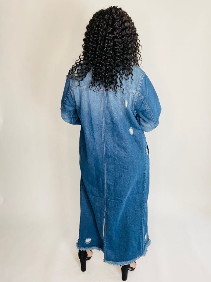 Long Denim Jacket