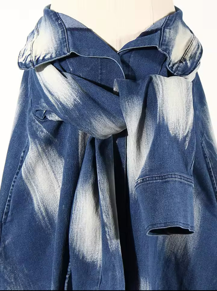 Amarie Demin Strapless Dress & Skirt