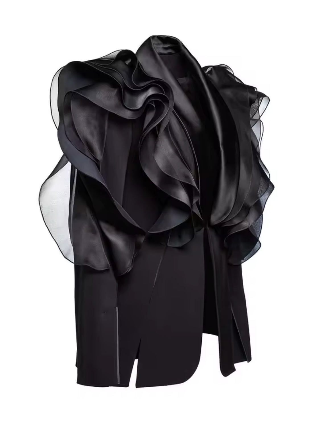 The Power Ruffle Blazer