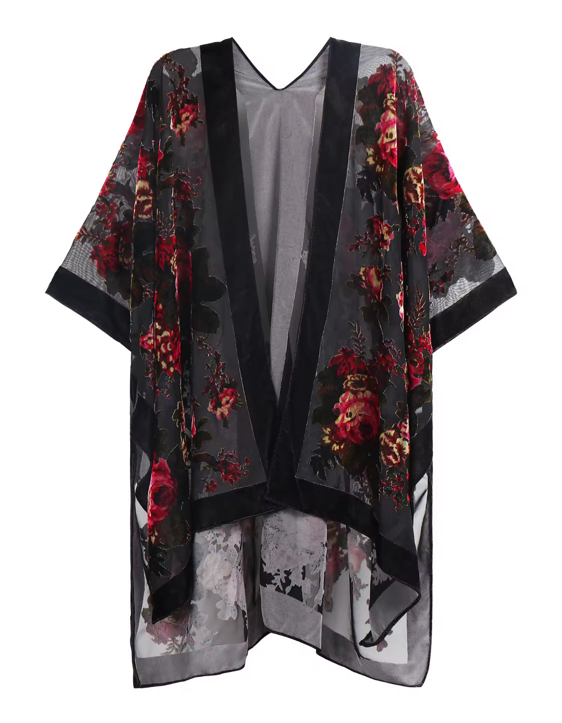 Velvet Bloom Kimono