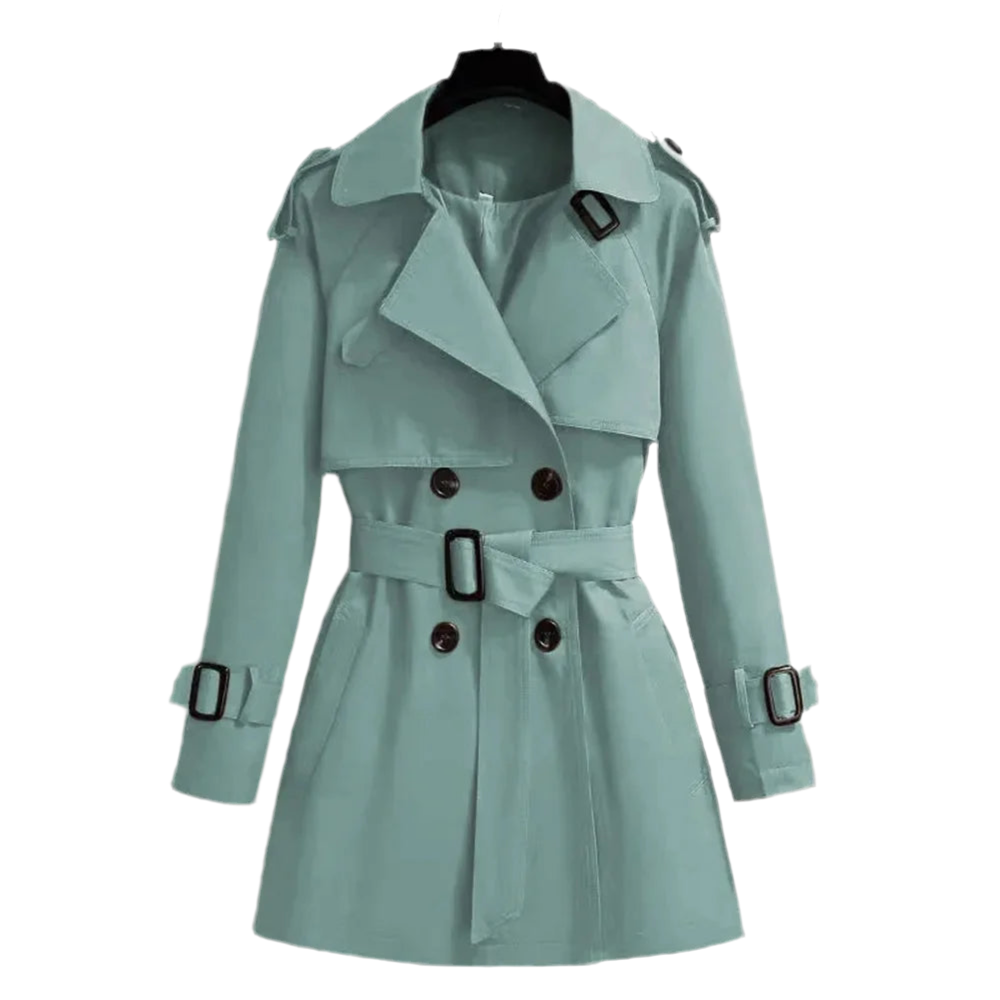 Women's short trench coat