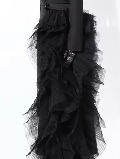 Cascade Nights Blazer Dress