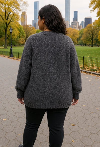 The City Sparkle Utility Cardigan