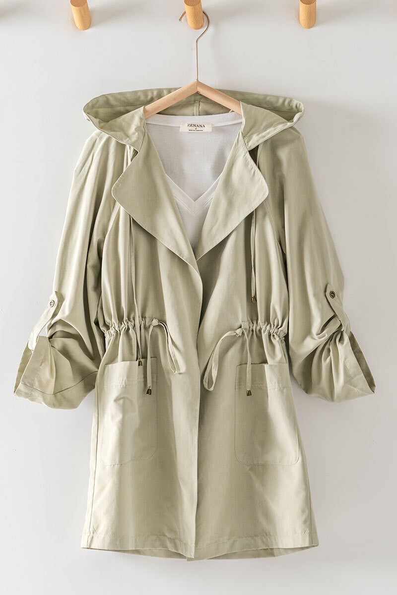 Moss Lightweight Hooded Jacket