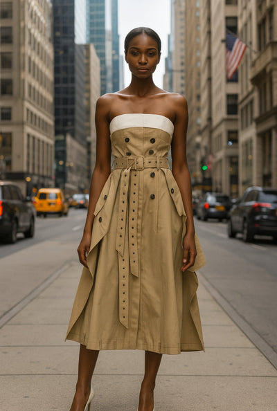 The Madison Trench Dress