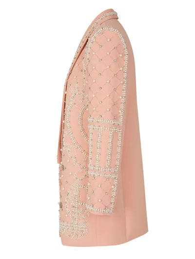 Embellished Blazer Dress